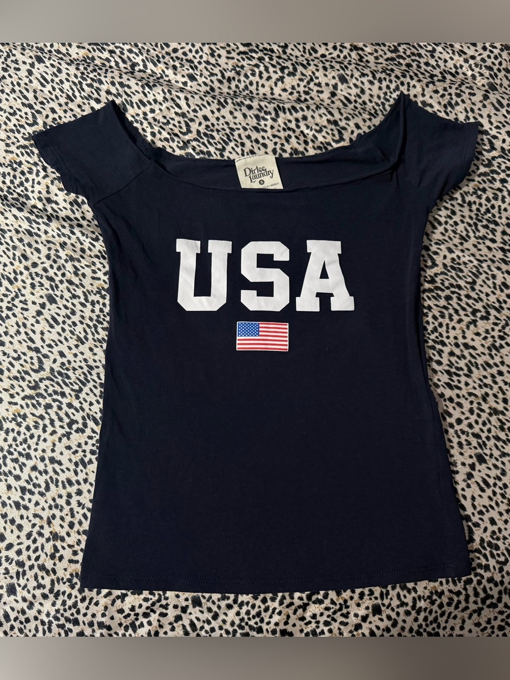 💙Dirtee Laundry Stretchy BodyCon Top💙